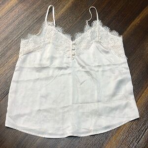 A&F lace pink cami XS